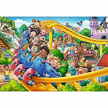 Ravensburger "Amusement Park' (24 Pc 2 in 1 Puzzle)