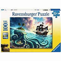  100 pc Pirate Treasure Puzzle