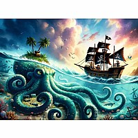  100 pc Pirate Treasure Puzzle