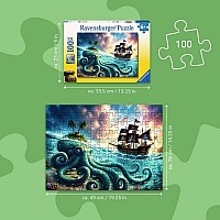  100 pc Pirate Treasure Puzzle