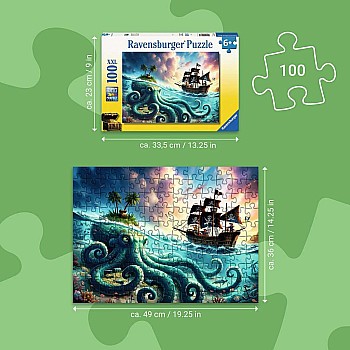 Ravensburger "Pirate Treasure" (100 Pc XXL Puzzle)
