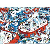Winter Sports Stadium 200 Pc XXL Puzzle