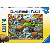  150 pc Wildlife Gathering Puzzle