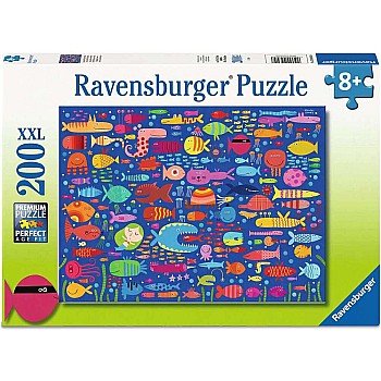 Ravensburger "Funny Fish Friends" (200 Pc XXL Puzzle)