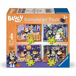 Bluey Halloween 12/16/20/24 Pc Puzzles