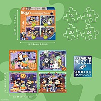 Bluey Halloween 12/16/20/24 Pc Puzzles
