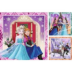 Disney Frozen 3x49pc Puzzles