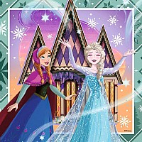 Disney Frozen 3x49pc Puzzles