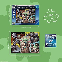 Star Wars Mandalorian & Grogu 100 XXL pc Puzzle