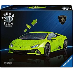 3D Iconics Lamborghini EVO Green 108 Pieces