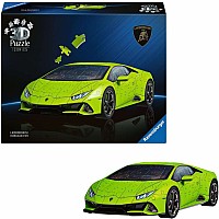 3D Iconics Lamborghini EVO Green 108 Pieces