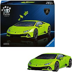 3D Iconics Lamborghini EVO Green 108 Pieces