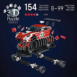 3D Iconics Porsche 911 GT3 Cup Salzb. 108pc