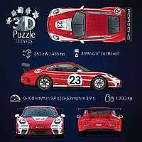 3D Iconics Porsche 911 GT3 Cup Salzb. 108pc