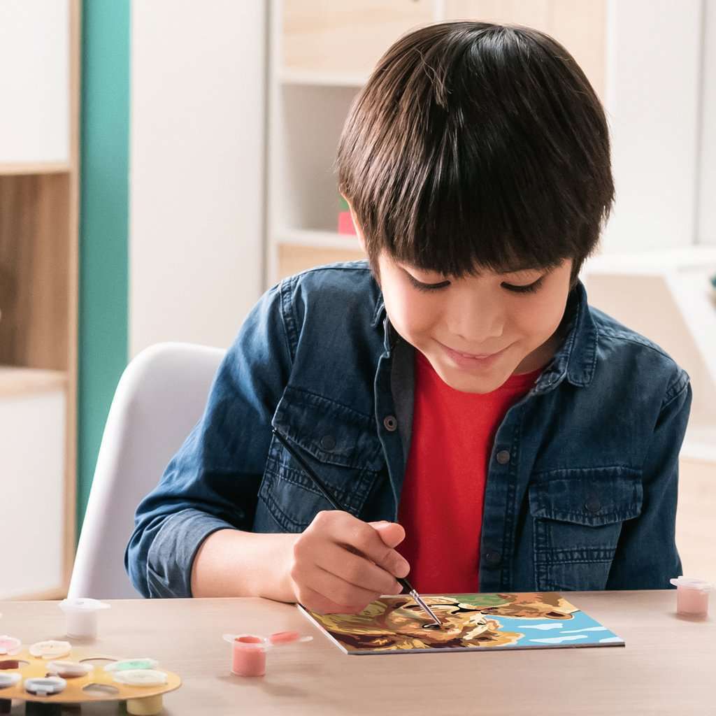 Lion and Baby Puzzle (Painting products)