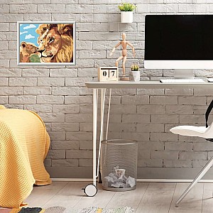 Lion and Baby Puzzle (Painting products)