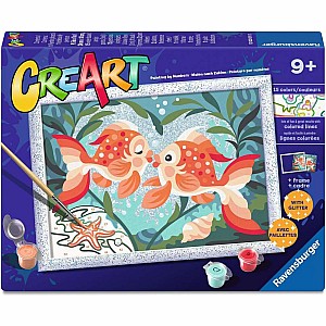 Fish in Love Puzzle (Painting products)