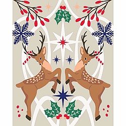 CreArt: Christmas Deer 10x12