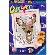 CreArt: Delightful Deer w/Gems 5x7