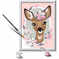 CreArt: Delightful Deer w/Gems 5x7
