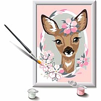 CreArt: Delightful Deer w/Gems 5x7