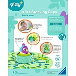 3-in-1 Stacking Cups: Bird's Nest *