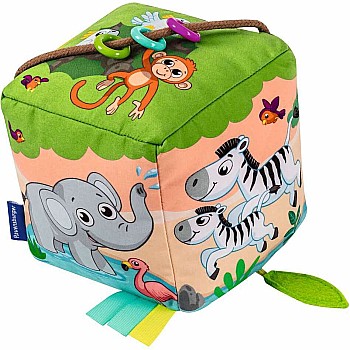 Roll & Play Sound Cube: Wild Animals