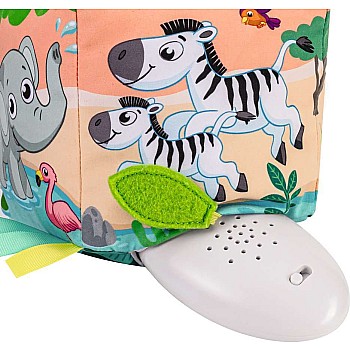 Roll & Play Sound Cube: Wild Animals