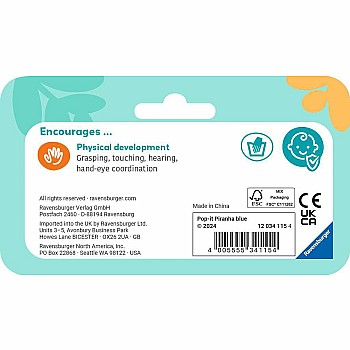 Pop-it Piranha, Blue