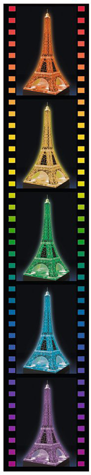 Lumineux Puzzle Tour Eiffel 3d 216 Pcs