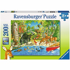 200 Piece Woodland Friends Puzzle