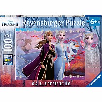 100Pc Frozen 2 Glitter Puzzle