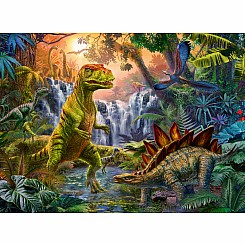 100 Piece Dinosaur Oasis Puzzle