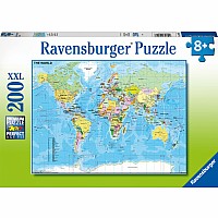  200 pc Map Of The World Puzzle