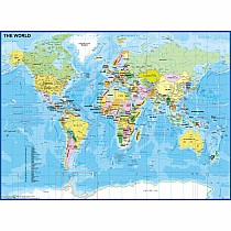 Ravensburger  200 piece Puzzle Map Of The World