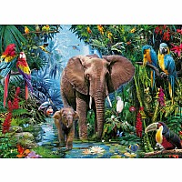 Ravensburger150 piece Puzzle Safari Animals Puzzle