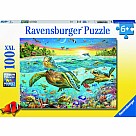 100 Piece Puzzle, Swim With Sea Turtles
