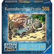 Ravensburger Escape Puzzle (Kids): Pirates Contour puzzle 368 pc(s)