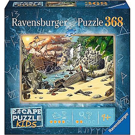 Ravensburger Escape Kids Pirates Contour puzzle 368 pc(s)