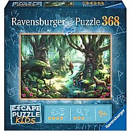 Ravensburger Escape Puzzle (Kids): Magic Forest Contour puzzle 368 pc(s)