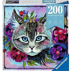 200 Piece Puzzle, Cat Eye (Puzzle Moments)