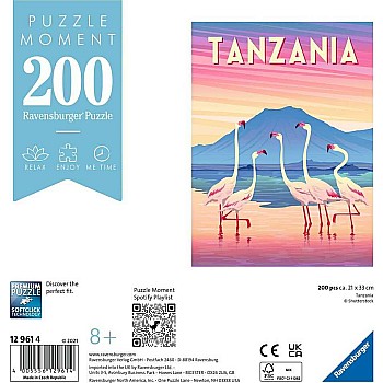 Ravensburger "Puzzle Moment: Tanzania" (200 pc Puzzle)