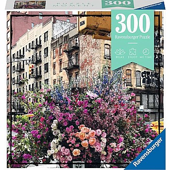 Ravensburger "Puzzle Moment: Flowers in New York" (300 pc Puzzle)