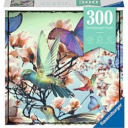 300 Piece Puzzle, Hummingbird (Puzzle Moments)