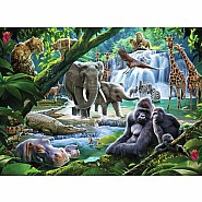 Ravensburger 100 Piece Jigsaw Puzzle: Jungle Animals