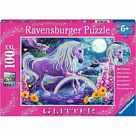  100 pc Glitter Unicorn Puzzle