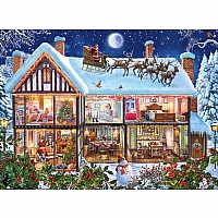 100 pc Christmas At Home Puzzle