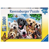 300 pc Delighted Dogs Puzzle