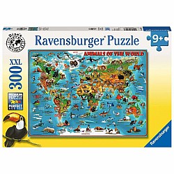 Animals of the World 300 Pc Puzzle