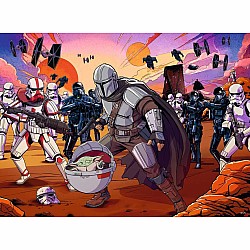 The Mandalorian: Face Off (200 pc Puzzle)